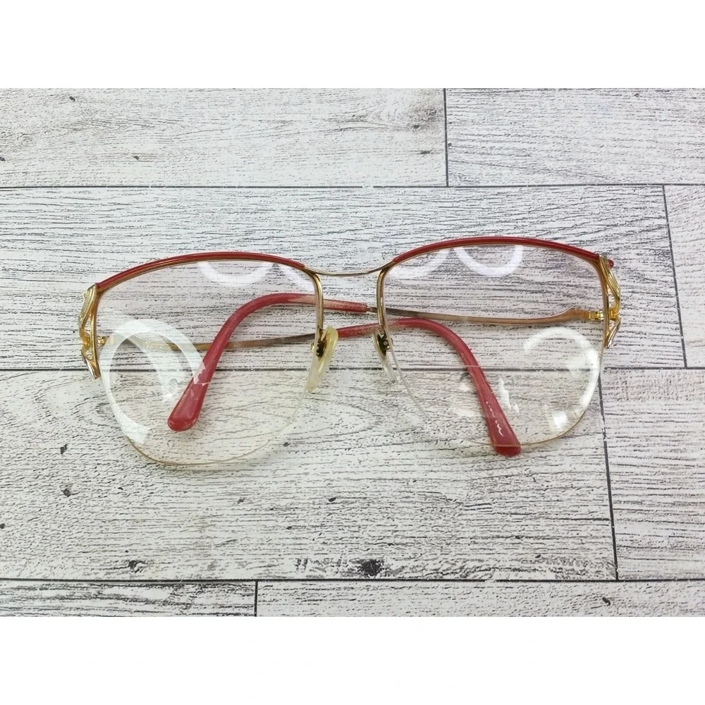 Vintage Tura Eyeglasses Oversized Geometric Butterfly Glasses Frames Frame